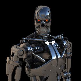 3D model Terminator T-800 Endoskeleton